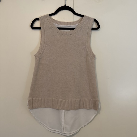 Brochu Walker The Loreen Looker Layered Tank Beige Knit - Picture 2 of 6